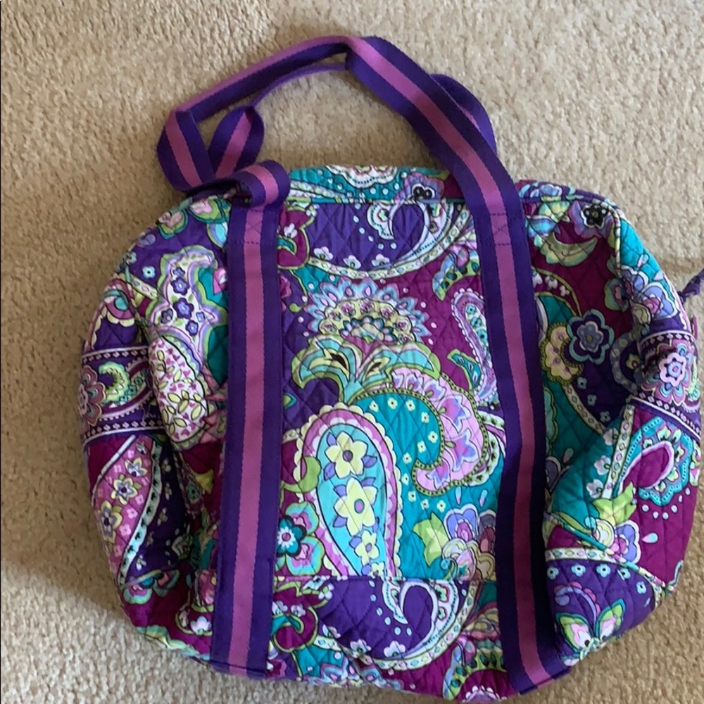 Vera Bradley weekender duffel bag